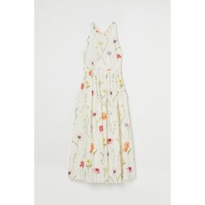 H&M Wildflower Collection Linen blend Dress